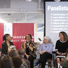 Panelists at the Women in Sports Media event