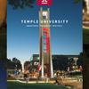 The cover of the position specification document that reads 'Temple University: opportunity, engagement, discover.'